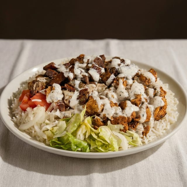 Mix Over Rice Platter.