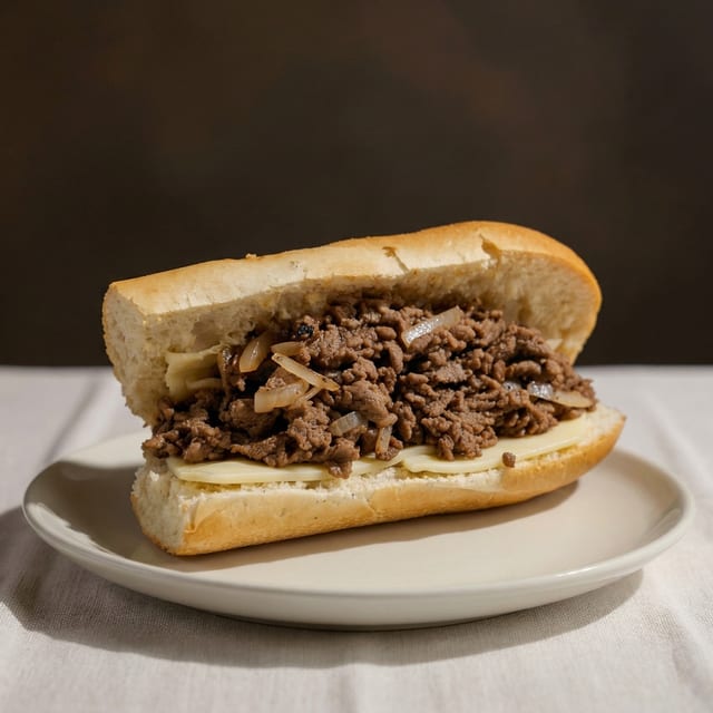 Philly Cheese Steak Sub.