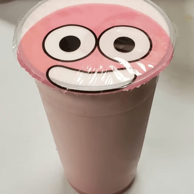Strawberry Lassi.